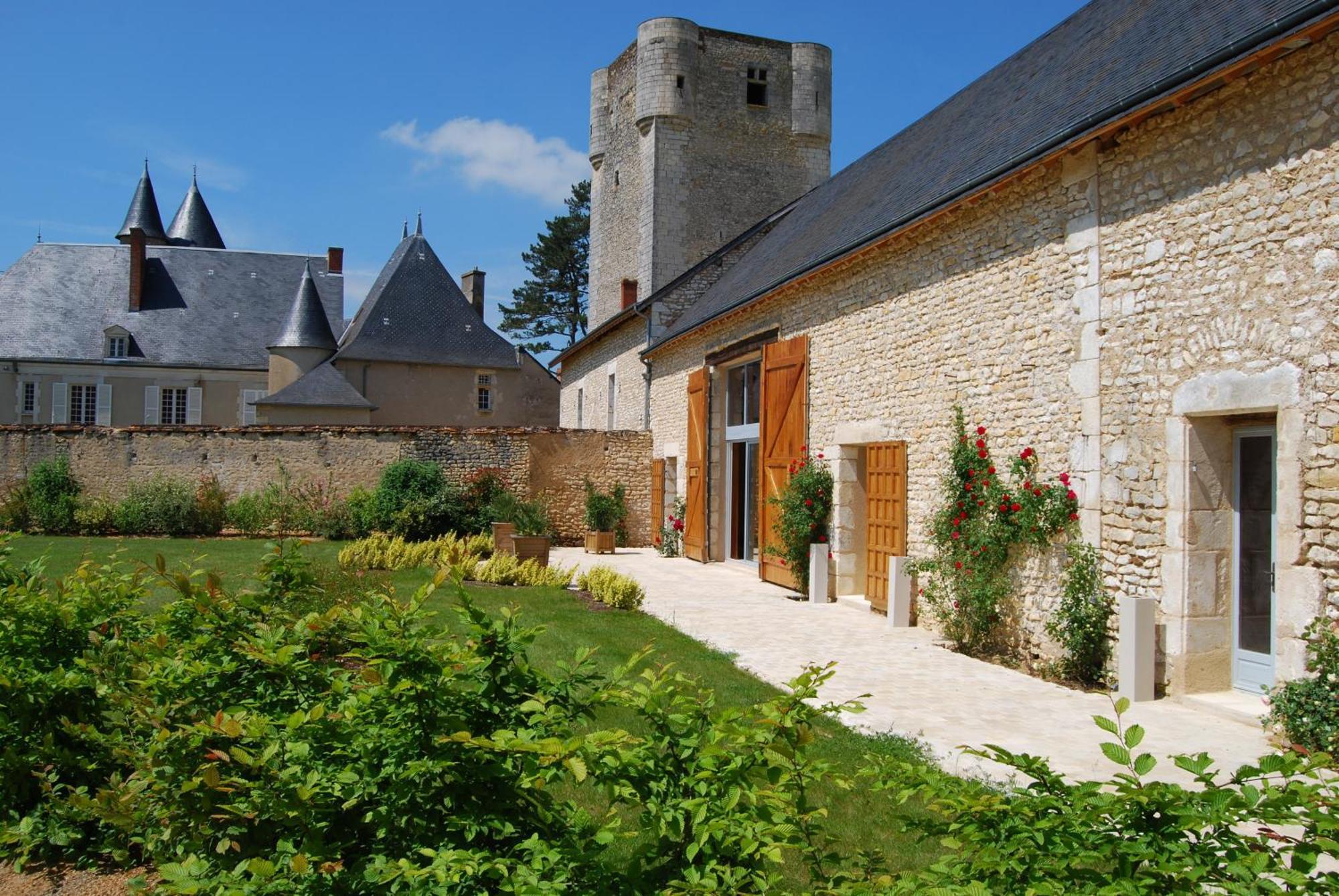 Chateau De Mazieres Tendu Exterior foto