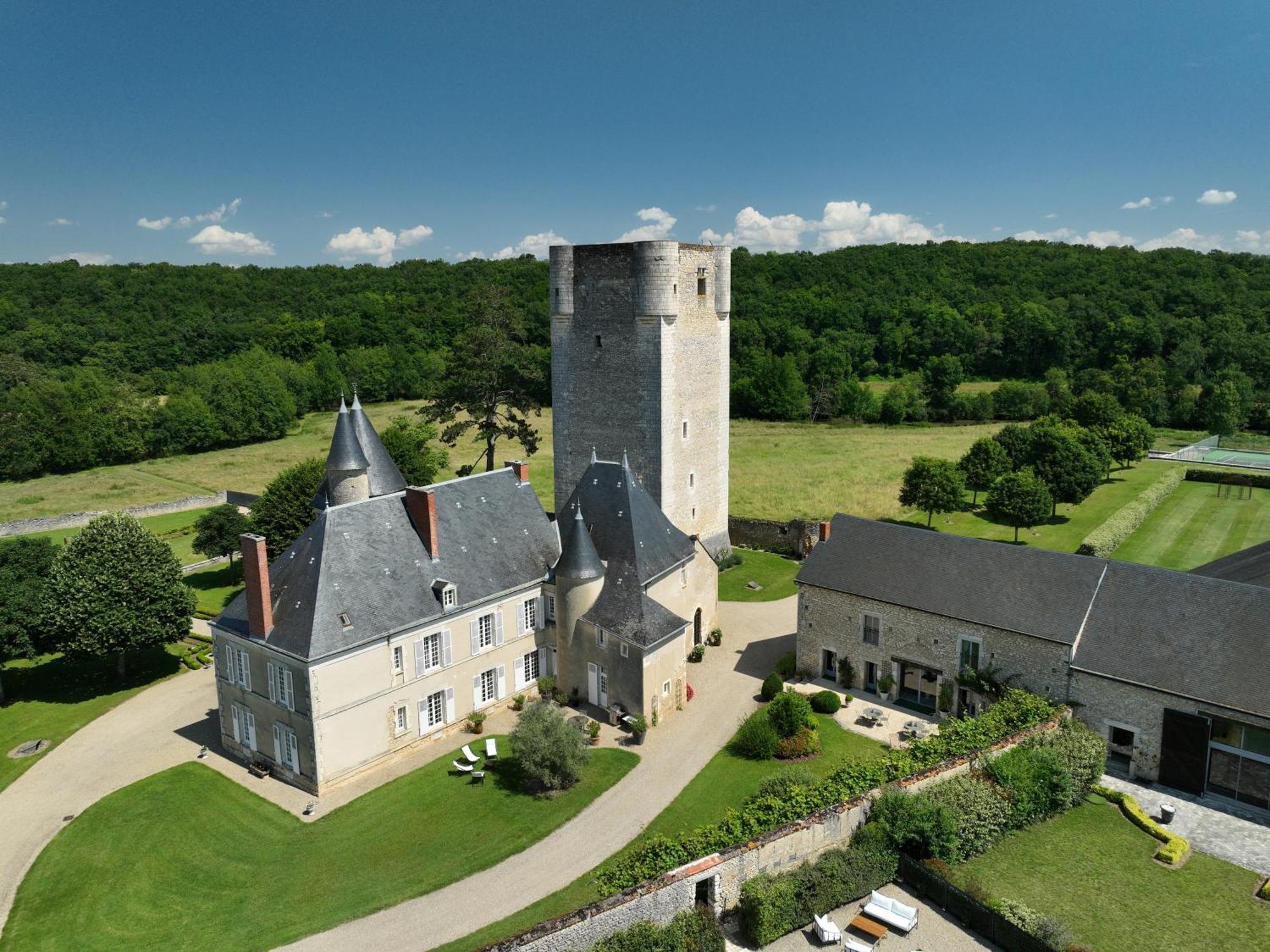 Chateau De Mazieres Tendu Exterior foto