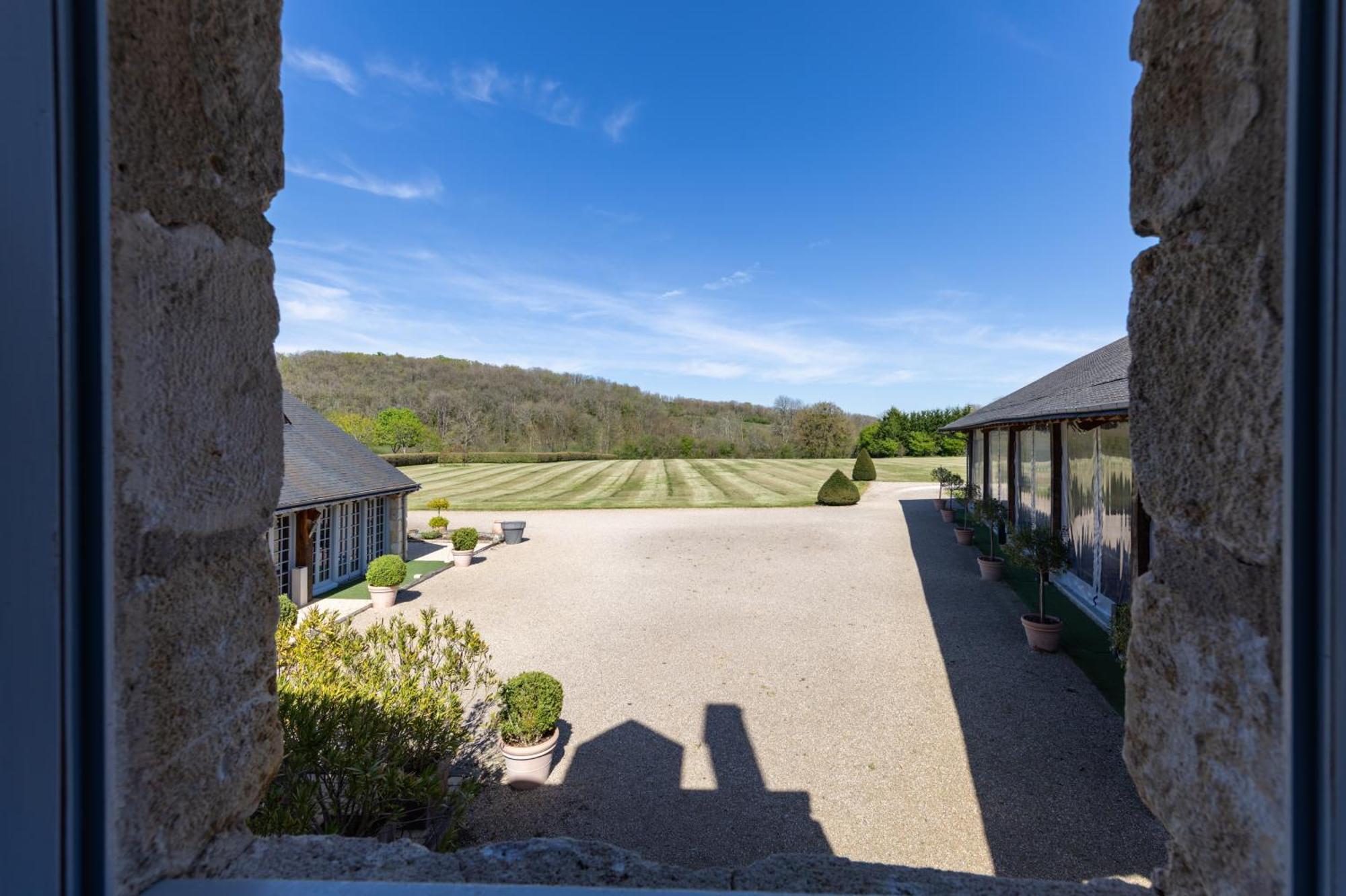 Chateau De Mazieres Tendu Exterior foto